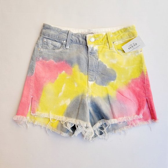 Guess Pants - GUESS Women's Tie-Dye Denim Shorts sz 27